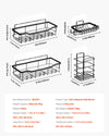 5-Pack Adhesive Shower Caddy Organizer Shelves