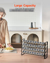 4-Tier Spice Rack Organizer with 36 Glass Jars
