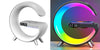 GlowArc G-Shaped LED Lamp with Bluetooth Speaker & Wireless Charger