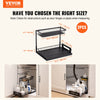 2-Tier Pull Out Cabinet Organizer