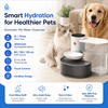 Smart Automatic Pet Water Dispenser – 3L Cordless Rechargeable Cat & Dog Water Bowl