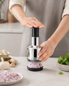 Press Prep Manual Food Chopper