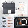 Hard-Bottom Dog Car Seat Extender & Back Seat Cover