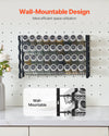 4-Tier Spice Rack Organizer with 36 Glass Jars