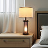Farmhouse Bedside Nightstand Lamps Set Of 2 With USB Ports